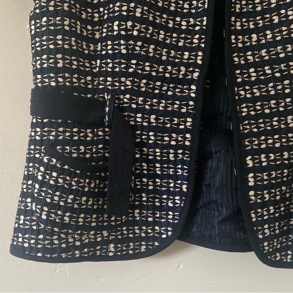 🆕 Deep Navy & White Tweed Skirt Suit - Nanette Lepore - Picture 9 of 16